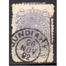 RE0074U.06-SELO CRUZEIRO, 300 RÉIS DENTEAÇÃO 13-14 - 1890 - U