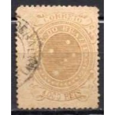RE0077U.02-SELO CRUZEIRO, 1.000 RÉIS DENTEAÇÃO 13-14 - 1892 - U