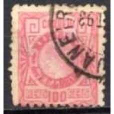 RE0080U.01-SELO ALEGORIA DA LIBERDADE CABECINHA DENTEAÇÃO 11,5 - 1893 - U