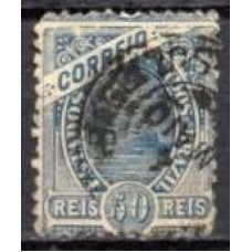 RE0083U.08-SELO MADRUGADA REPUBLICANA, 50 RÉIS DENTEAÇÃO 11 - 1894 - U