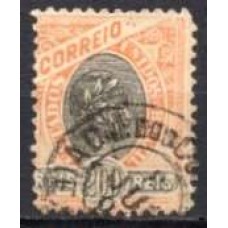 RE0085U.05-SELO MADRUGADA REPUBLICANA, 200RÉIS DENTEÇÃO 11-11,5 - 1894 - U