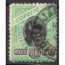 RE0086U.01-SELO MADRUGADA REPUBLICANA, 300 RÉIS - 1894 - U