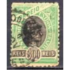 RE0086U.04-SELO MADRUGADA REPUBLICANA, 300 RÉIS - 1894 - U