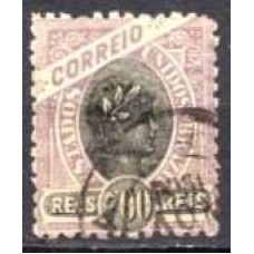 RE0088U.01-SELO MADRUGADA REPUBLICANA, 700 RÉIS VIOLETA CLARO - 1894 - U