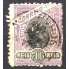 RE0088U.03-SELO MADRUGADA REPUBLICANA, 700 RÉIS VIOLETA CLARO - 1894 - U