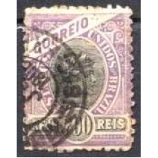 RE0088U.04-SELO MADRUGADA REPUBLICANA, 700 RÉIS VIOLETA CLARO - 1894 - U