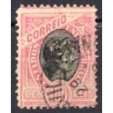 RE0093U.01-SELO MADRUGADA REPUBLICANA, 100 RÉIS DENTEAÇÃO 11 - 1897 - U