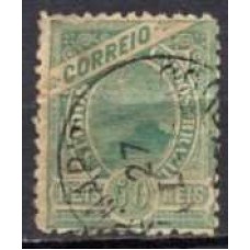 RE0094U.04-SELO MADRUGADA REPUBLICANA NOVAS CORES, 50 RÉIS - 1900 - U