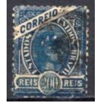 RE0097U.01-SELO MADRUGADA REPUBLICANA NOVAS CORES, 200 RÉIS COM LINHA - 1900 - U RE0097U.01-SELO MADRUGADA REPUBLICANA NOVAS CORES, 200 RÉIS COM LINHA - 1900 - U
