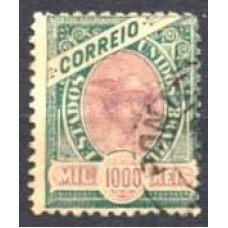 RE0106U.01-SELO MADRUGADA REPUBLICANA - MARGENS GRANDES ENTRE OS SELOS, 1.000 RÉIS - 1902/05 - U