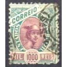 RE0106U.02-SELO MADRUGADA REPUBLICANA - MARGENS GRANDES ENTRE OS SELOS, 1.000 RÉIS - 1902/05 - U