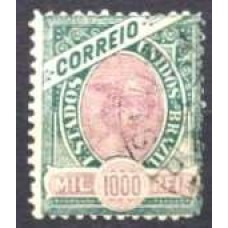 RE0106U.03-SELO MADRUGADA REPUBLICANA - MARGENS GRANDES ENTRE OS SELOS, 1.000 RÉIS - 1902/05 - U