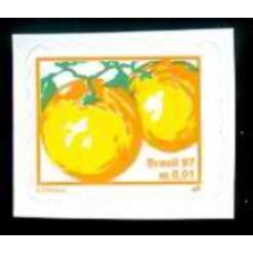 RE0749M-SELO FRUTAS ONDAS 1MM, LARANJA - 1998 - MINT