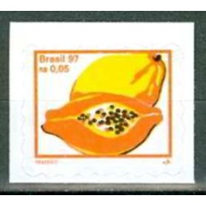 RE0780M-SELO FRUTAS ONDAS 0,7MM, MAMÃO - 1999/2000 - MINT