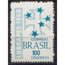 SB0560N-SELO 1ª EXPOSIÇÃO FILATÉLICA LUSO-BRASILEIRA LUBRAPEX - 1966 - N
