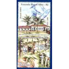 SB2510MS-SE-TENANT FAZENDAS HISTÓRICAS DE CAFÉ (DO BLOCO) - 2003 - MINT