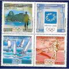 SB2574NQ-QUADRA OLIMPÍADAS DE ATENAS - 2004 - N