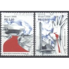 SB2731M-SÉRIE OBRAS DE OSCAR NIEMEYER (DO BLOCO) - 2008 - MINT