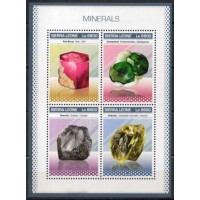 SER8401MF-MINIFOLHA MINERAIS - SERRA LEOA - 2018 - MINT SER8401MF-MINIFOLHA MINERAIS - SERRA LEOA - 2018 - MINT