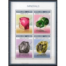 SER8401MF-MINIFOLHA MINERAIS - SERRA LEOA - 2018 - MINT