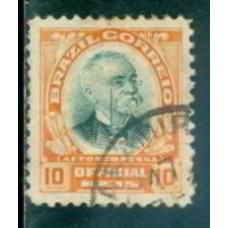 SO0001U-SELO OFICIAL AFONSO PENA, 10 RÉIS - 1906 - U