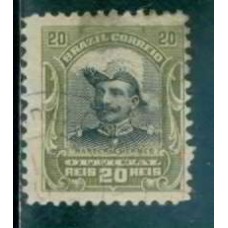SO0015U-SELO OFICIAL HERMES DA FONSECA, 20 RÉIS - 1913 - U