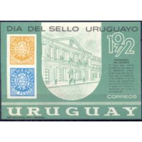URUB0023M-BLOCO DIA DO SELO URUGUAIO II - URUGUAI - 1972 - MINT