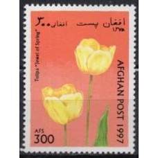 AFE1525MA-SELO TULIPAS, 300AFG - AFEGANISTÃO - 1997 - MINT
