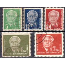 ALO0069U-SÉRIE PRESIDENTE PIECK - ALEMANHA ORIENTAL - 1952/53 - U