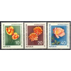 ALO0556N-SÉRIE EXPOSIÇÃO INTERNACIONAL DE HORTICULTURA - ALEMANHA ORIENTAL - 1961 - N