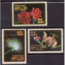 ANH0520N-SÉRIE FLORES TROPICAIS - ANTILHAS HOLANDESAS - 1977 - N