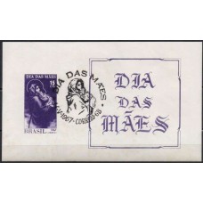 BC0022S.03-BLOCO DIA DAS MÃES, SEM NUMERAÇÃO - 1967 - CBC GUANABARA