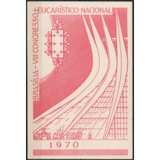BP0154.04-BILHETE POSTAL 8º CONGRESSO EUCARÍSTICO NACIONAL - 1970 - CPD GUANABARA