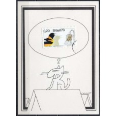 BP0157.01-BILHETE POSTAL HUMORÍSTICO, JAMACURU - 1974 - CPD ARARAQUARA