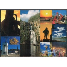 BP0180-BILHETE POSTAL VIII EXPOSIÇÃO FILATÉLICA JUVENIL EXFIJUBRA - 1997