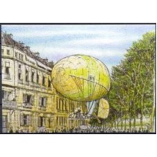 BP0199-BILHETE POSTAL SANTOS DUMONT - DIRIGÍVEL Nº 9 - 1998