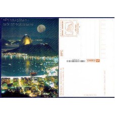 BP0229-BILHETE POSTAL PÃO DE AÇÚCAR E BAÍA DE GUANABARA - RIO DE JANEIRO - 2002