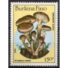 BUQA0311M-SELO AÉREO COGUMELOS - BURQUINA - 1985 - MINT