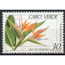 CAV0644N-SELO FLORES, 30C - CABO VERDE - 1993 - N