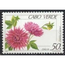 CAV0646N-SELO FLORES, 50C - CABO VERDE - 1993 - N