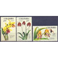 COLA0470N-SÉRIE AÉREA 1ª EXPOSIÇÃO NACIONAL DE ORQUÍDEAS - COLÔMBIA - 1967 - N COLA0470N-SÉRIE AÉREA 1ª EXPOSIÇÃO NACIONAL DE ORQUÍDEAS - COLÔMBIA - 1967 - N