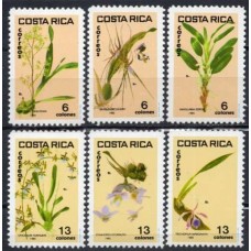 COR0410M-SÉRIE ORQUÍDEAS - COSTA RICA - 1985 - MINT