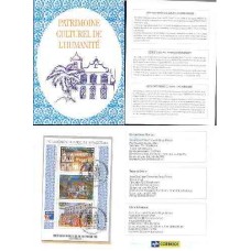 CT2198-CARTELA PATRIMÔNIO CULTURAL DA HUMANIDADE - 1999 - CBC OURO PRETO