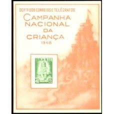 FA0009.01-FOLHINHA CAMPANHA NACIONAL DA CRIANÇA - 1948 - MÍNIMA FERRUGEM