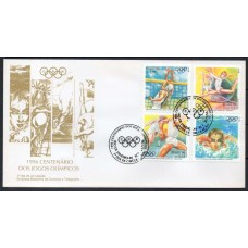 FD0675.01-FDC CENTENÁRIO DOS JOGOS OLÍMPICOS - 1996 - CBC RIO DE JANEIRO
