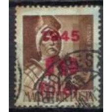 HUN0677UA-SELO JANOS HUNYADI, 10FI SOBRE 4FI - HUNGRIA - 1945 - U
