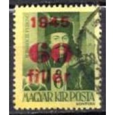 HUN0693U-SELO FERENC II, 60FI SOBRE 8FI - HUNGRIA - 1945 - U