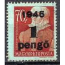 HUN0697U-SELO ZSUZSANNA LORANTFFY, 1P SOBRE 70FI - HUNGRIA - 1945 - U