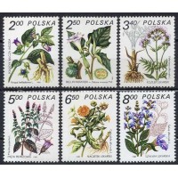 POL2523M-SÉRIE PLANTAS MEDICINAIS - POLÔNIA - 1980 - MINT POL2523M-SÉRIE PLANTAS MEDICINAIS - POLÔNIA - 1980 - MINT