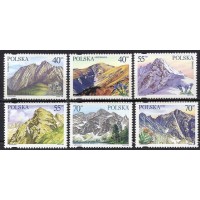 POL3405N-SÉRIE PICOS DO PARQUE TATRA - POLÔNIA - 1996 - N POL3405N-SÉRIE PICOS DO PARQUE TATRA - POLÔNIA - 1996 - N
